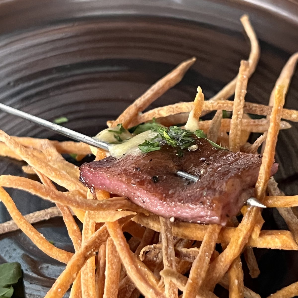 Michal Klar (@michalklar) on Twitter photo Another 'first' for Singapore's progressive future food agenda - a tasting event featuring FOUR cell-cultured startups 🦀 🐟 🍜 🥩
Startups: <a href="/shiokmeats/">shiokmeats</a>, <a href="/AvantMeats/">Avant Meats</a>, @UmamiMeats, <a href="/AlephFarms/">Aleph Farms</a>
Dishes: Chilli Crab, Fish Maw, Laksa (with fish balls), Beef Skewer
1/3 Another 'first' for Singapore's progressive future food agenda - a tasting event featuring FOUR cell-cultured startups 🦀 🐟 🍜 🥩
Startups: <a href="/shiokmeats/">shiokmeats</a>, <a href="/AvantMeats/">Avant Meats</a>, @UmamiMeats, <a href="/AlephFarms/">Aleph Farms</a>
Dishes: Chilli Crab, Fish Maw, Laksa (with fish balls), Beef Skewer
1/3