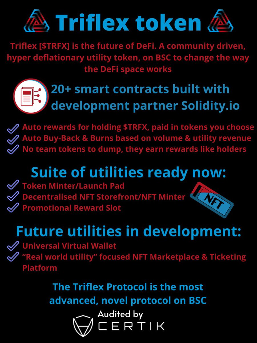 TrektheBear's tweet photo. Great team, great project, great vision, #utilities generating revenue. #TriflexToken #TRFX https://t.co/ijCBQT4O2W