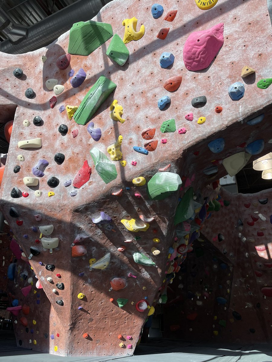 was workin on the green climb today and was able to stick a move i hadn’t before, wanted to share