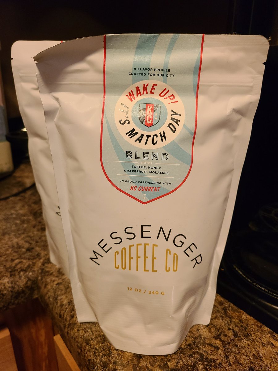 Can't wait to brew a pot of this tomorrow <a href="/thekccurrent/">KC Current</a> <a href="/messenger_co/">Messenger Coffee</a>