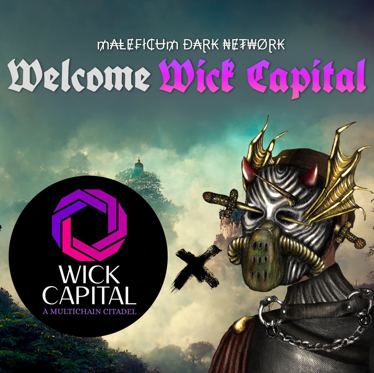 maleficusorigin's tweet photo. From FUD to HUG.
One of the most anticipated Server among degenerates and JPEG lovers led by the man @Jawnxwick himself has agreed we become family.
We are honoured to welcome @Wick_Capital to our Maleficum Dark Network. โช๏ธโซ๏ธ
#darknetwork #weareperrex #wickcapital https://t.co/6orqpX04UU
