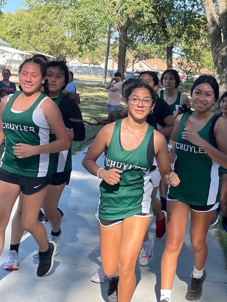 SchuylerSMS's tweet photo. Cross country also started their season today.  Congratulations to our Boys team they took home the championship at their home meet!!  Mynor Hernández meet champion, Miguel Mendez 6th Yeisen Mejia 7th, Brandon Diaz 9th.  Girls, Madelyn Mendez 8th, and Citlali Martinez 14th. https://t.co/4Hlcsr7J9C