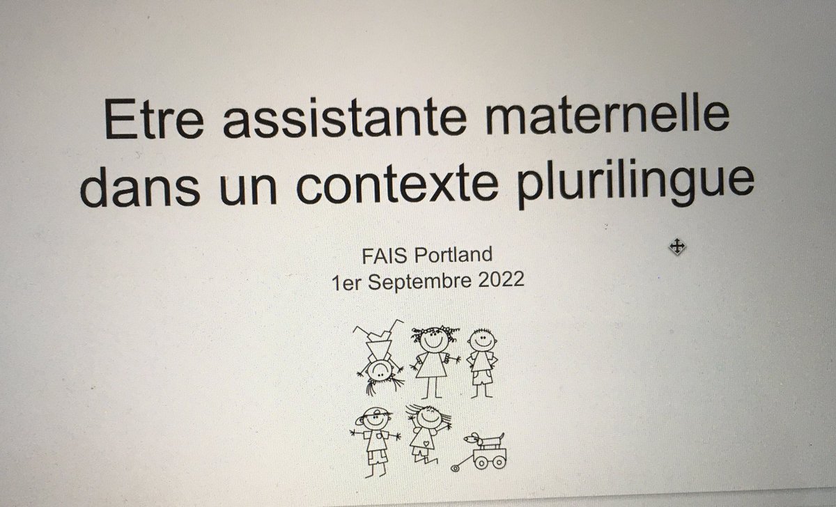 Mlf_america's tweet photo. #BackToSchool avec les assistant.e.s maternelle et de CP @FAISPDX avec @cathcousa sur l’assistant.e en milieu plurilingue #plurilinguisme #ecoledelabienveillance #evaluationpositive #accueil #neuroscience Merci à toute l’équipe pour votre engagement. Bonne rentrée! https://t.co/1YVQMJfP07