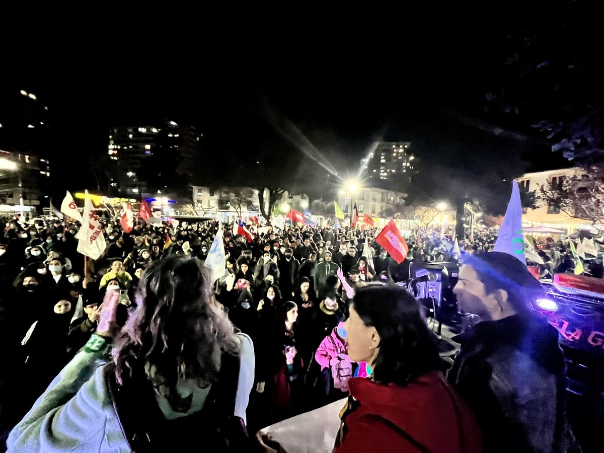 Último final final cierre de campaña en Conce ❤️

#ApruebodeSalida