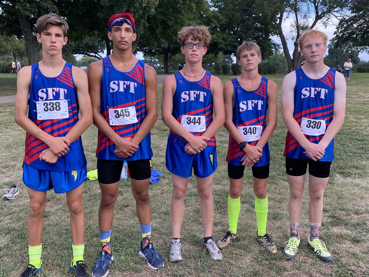 sfthscharger's tweet photo. Cross county began its season at Anderson County.    It was a good day for Trail.

One quick highlight:  Freshman Bryce Roberts won the varsity boys race with an unofficial time of 17:40. https://t.co/m2NLGxtzWN