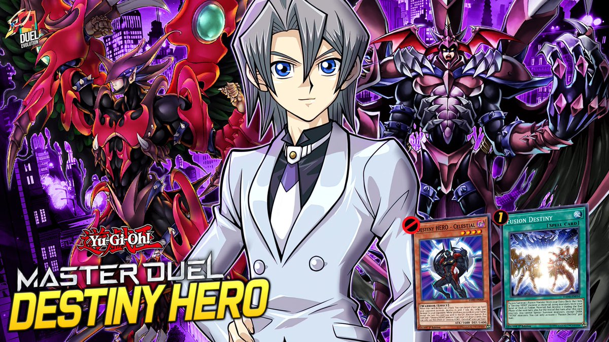 Duel_Enter's tweet photo. Ladies and Gentlemen!
Destiny Hero Deck| Replays 🎮 + Decklist ✔️ | Master Duel
Link: https://t.co/hdc7Ft1wil
#Yugioh #DestinyHero #MasterDuel https://t.co/Aern9Xer7B