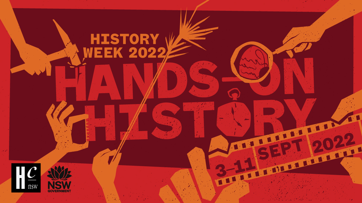 RAHS_News's tweet image. Hands-On History: #HistoryWeek2022 launches tonight at the NSW Premier’s History Awards, an event run in partnership with the @statelibrarynsw.
Like and follow @HistoryNSW social media for updates on events and to register your interest.