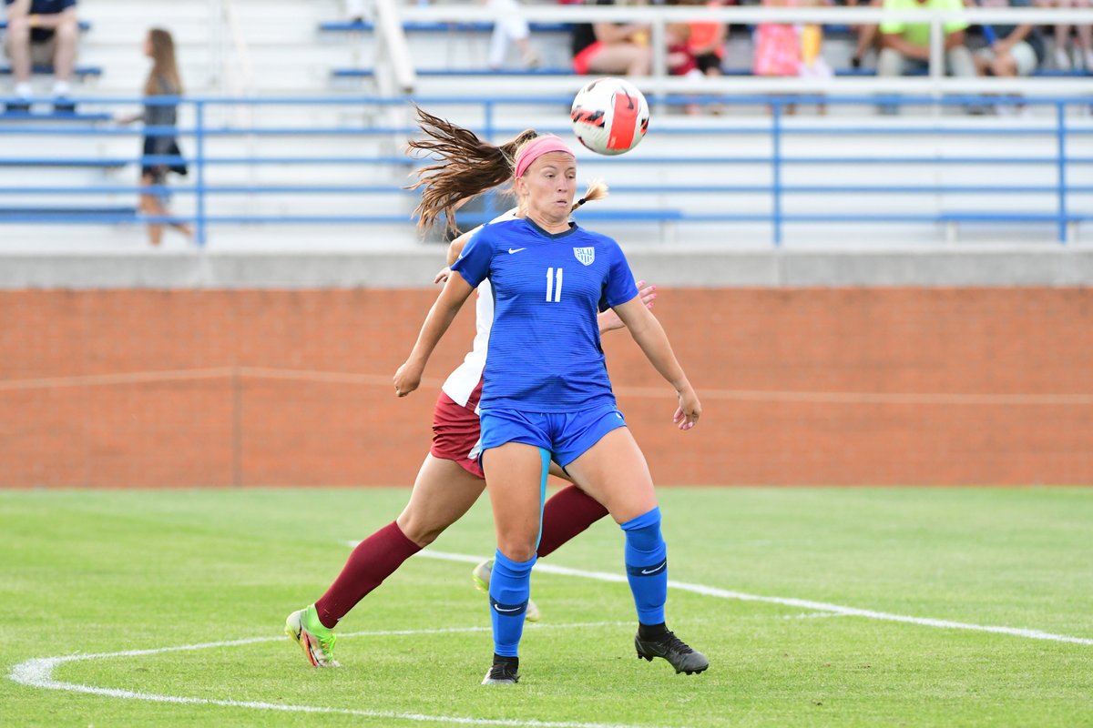 With two assists tonight, Hannah Friedrich has passed Courtney Hulcer as the #Billikens all-time leader! Hannah now has 38 career assists, and it's the fourth SLU career record she holds!