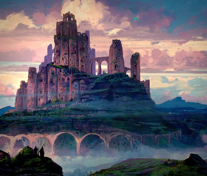 「fantasy landscape」 illustration images(Latest)