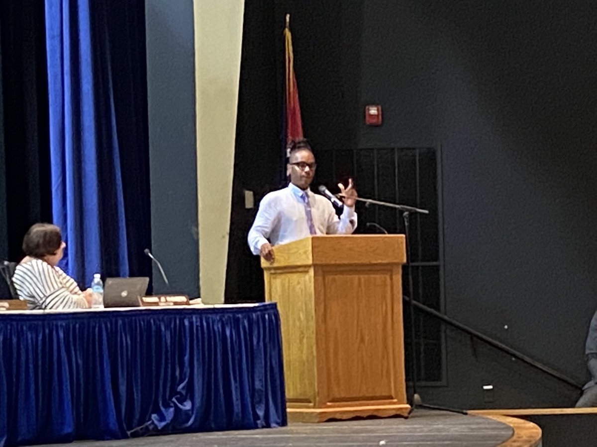 blythebernhard's tweet photo. “All your students are part of our community. All your students are loved. All your students are loved. All. Your. Students. Are. Loved.”

@dr_tharris211 
@rockwoodschools https://t.co/fFEb608WYy