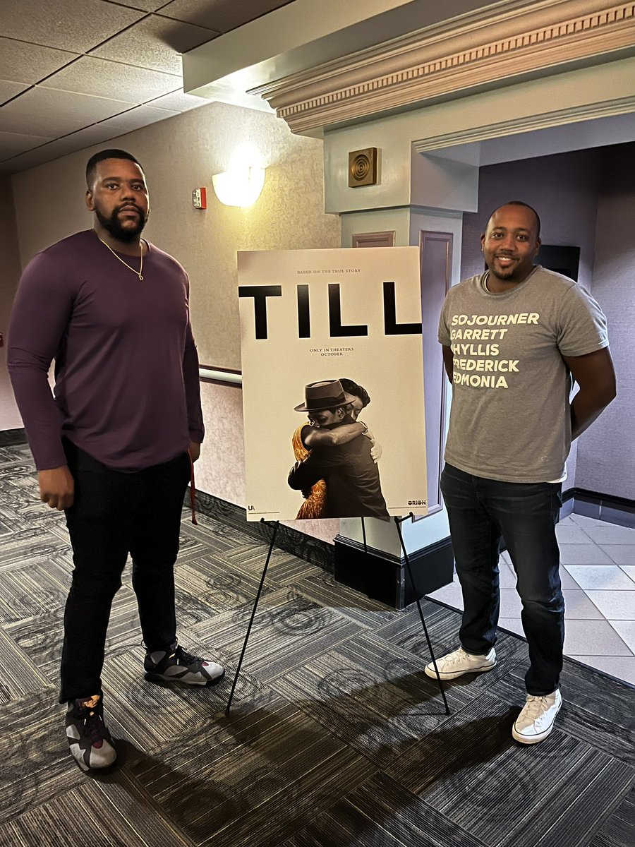 “Either freedom for everyone or freedom fails.”

#MamieTill 

Honored to be selected to screen the film “Till” in Sandy Springs tonight. One of the worst lynchings in American history, but the story was told with so much compassion.

#TillMovie  #ThisIsPower #NAACP