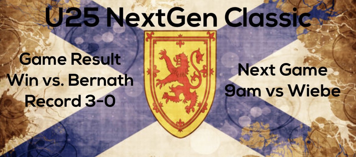 Team_Purcell20's tweet image. 3-0 after day 2!