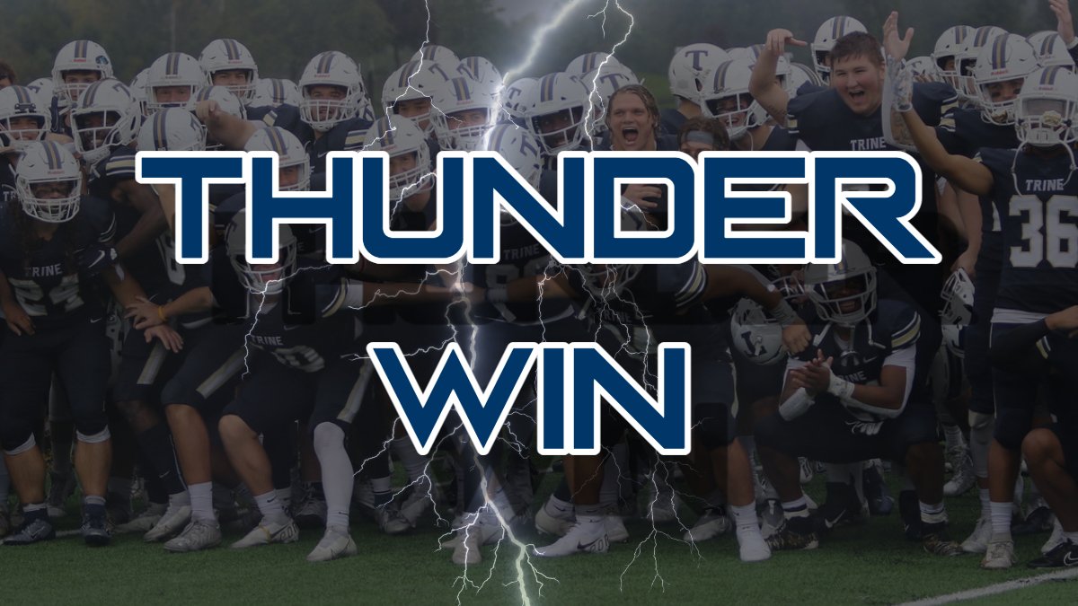 Final
Anderson 0
Trine 38
#GoTunder
#Trinenation