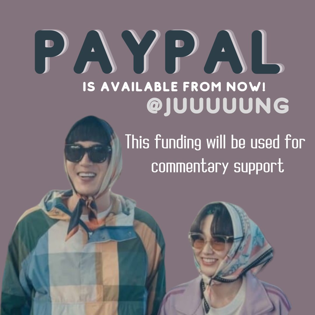 minamdang_blry's tweet photo. paypal is available from now!

@juuuuung

this funding will be used for commentary support

https://t.co/OXM1zm1mQX https://t.co/kh2EIRsAJv