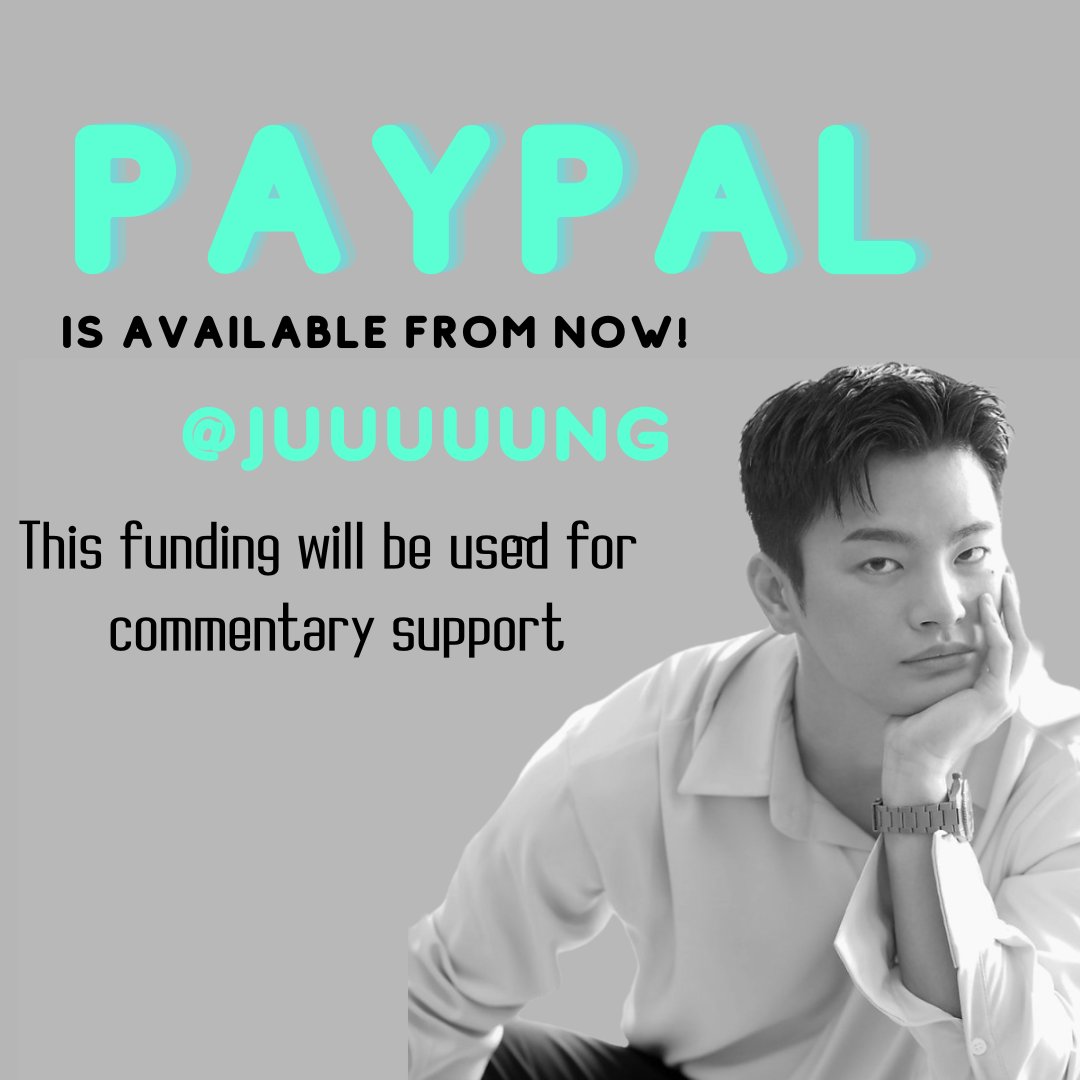 minamdang_blry's tweet photo. paypal is available from now!

@juuuuung

this funding will be used for commentary support

https://t.co/OXM1zm1mQX https://t.co/kh2EIRsAJv