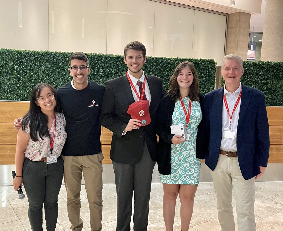 Dr. Carri Glide-Hurst (@cglidehurst) on Twitter photo Congrats to #ELAMP2022 emerging leaders poster winners <a href="/WomanPhysicist/">Afua A. Yorke Ph.D DABR 🇬🇭✈🇺🇸</a> Jose Guerrero Gonzalez <a href="/ClaireKSPark/">Claire Park</a> and Marien Ochoa! And to local <a href="/wiscmedphys/">UW-Madison Department of Medical Physics</a> winners Victor Fernandes <a href="/NicholasRSummer/">Nicholas Summerfield</a> and Lisette Merise! Thanks Sheena Chu & @BrianPogue19 for organizing! #MedPhys Congrats to #ELAMP2022 emerging leaders poster winners <a href="/WomanPhysicist/">Afua A. Yorke Ph.D DABR 🇬🇭✈🇺🇸</a> Jose Guerrero Gonzalez <a href="/ClaireKSPark/">Claire Park</a> and Marien Ochoa! And to local <a href="/wiscmedphys/">UW-Madison Department of Medical Physics</a> winners Victor Fernandes <a href="/NicholasRSummer/">Nicholas Summerfield</a> and Lisette Merise! Thanks Sheena Chu & @BrianPogue19 for organizing! #MedPhys