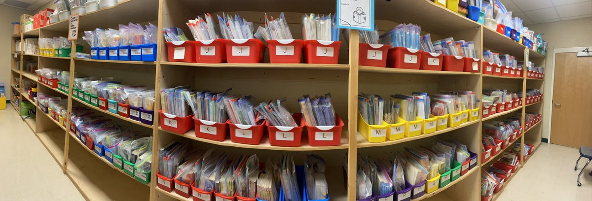 PrimarilySOR's tweet photo. LETRS training inspired us to reimagine a book room aligned to the SOR. Summer hours, admin and teacher manpower, two months, mission accomplished! Four areas of text sets: Decodables, Leveled Texts J+, Content Knowledge, and Book Series sets #odellprimarypride #scienceofreading https://t.co/lYPMGYsCmI