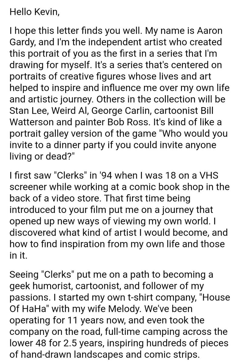 thathouseofhaha's tweet photo. @ThatKevinSmith for you as a gift and a proposal 

I sent a high res copy of without my watermark to @JordanMonsanto 

Have A Reasonable Day 😐 https://t.co/3rvogU2KpZ