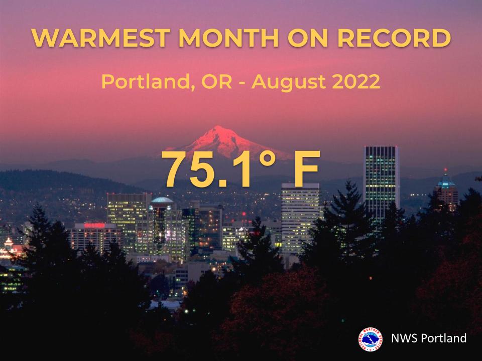 NWS Portland tweet media