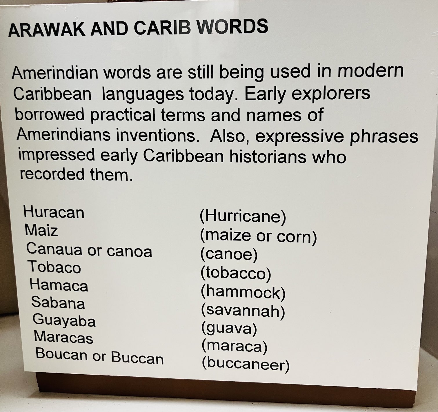 Common Caribbean Names