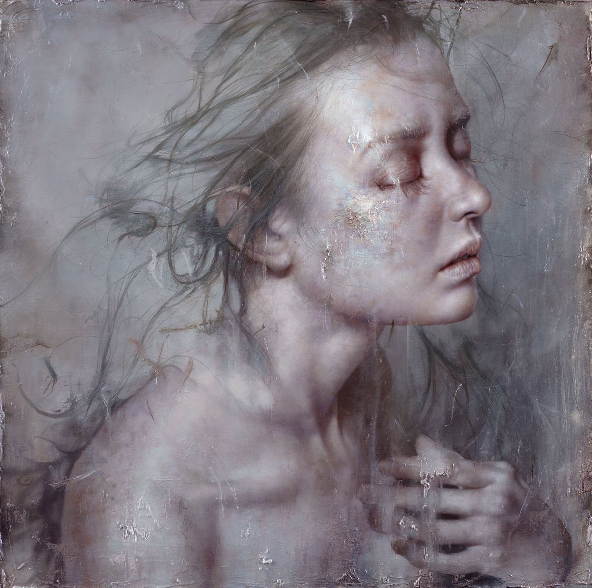 _Japan_Hokkaido's tweet photo. .
Taiwanese Artist : Lo Chan Peng
絵画を初めて見たのは 2012 年頃

2020年に ↓↓ 油彩画 [ 雨 ] を
購入後もずっと見続けていますが

今回の展示では作品の流れから
進化・変化を改めて感じました
.
The Rain / 2019 / 73.7 × 73.7 cm
Oil Painting #MyPrivateCollection https://t.co/vQw7toWVgf