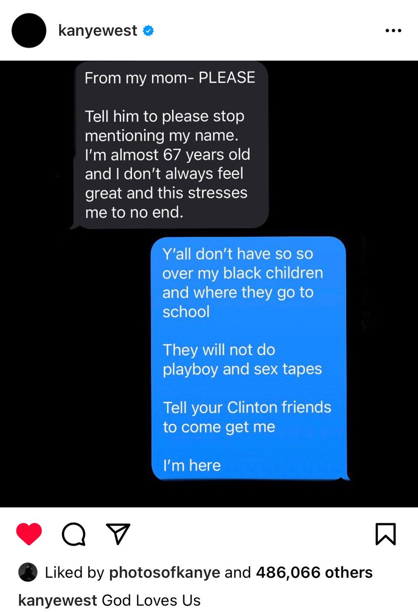 DejaRu22's tweet photo. “Tell your Clinton friends to come get me”

Kanye is a G. https://t.co/NXmruf9S4h