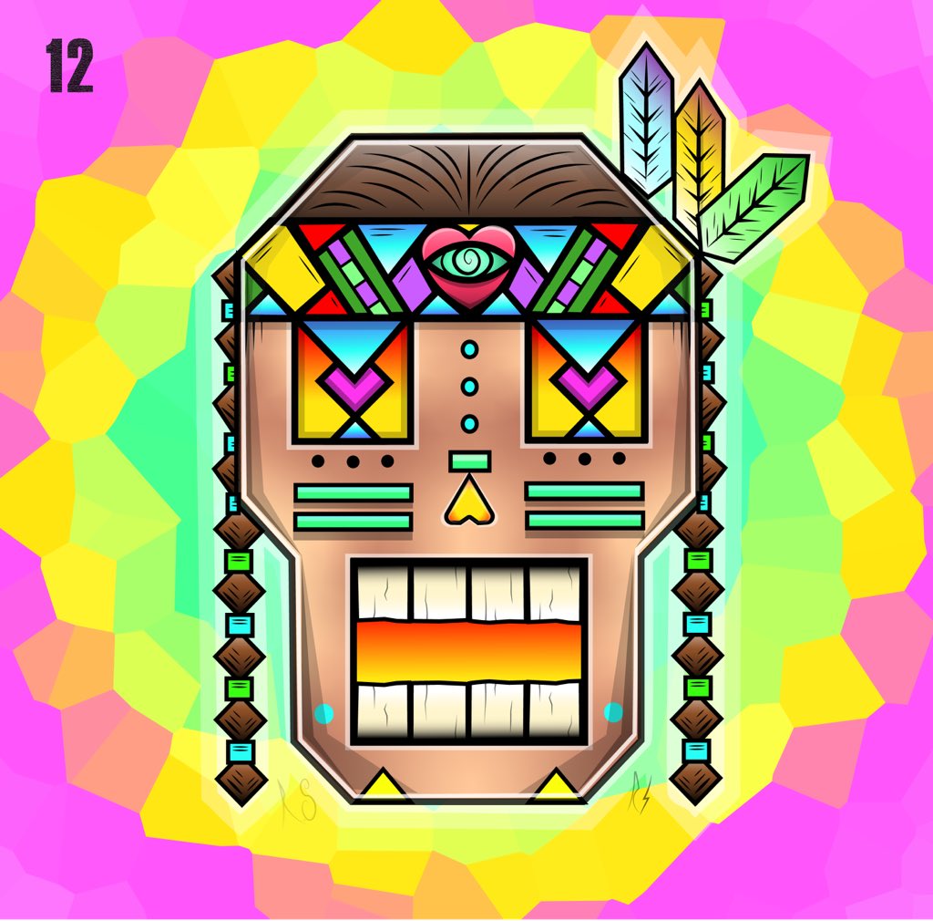 N.12  Versión femenina de la carta de la Lotería de México
 “El Apache” 🏹✨💀

Disponible en Opensea: opensea.io/collection/las…

✨33 pzs 1/1
✨Flor price: 0.02

⚡️Commercial Rights 👾
⚡️20% Food Donations 👾
⚡️Giveaways NFT’s - ETH 👾

#NFT #NFTProject #nftart #NFTdrop #nftmint