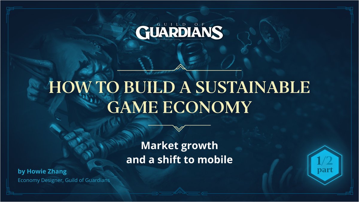 Your weekend read is here, Fam!💥💥

Ever wondered what it takes to build a sustainable game economy? 🎮 📈

In this 2 part series - Game Economy Designer <a href="/yowitzer/">howie</a> explores the evolution of the market &amp; the inevitable shift to mobile📱

Check it out 👉 bit.ly/3AAEzwE