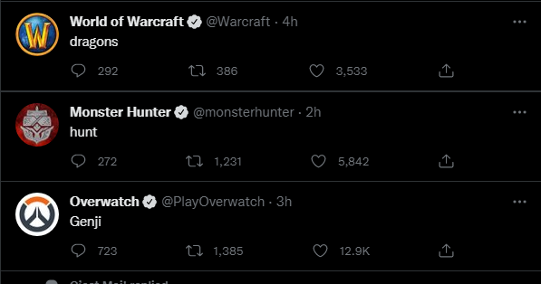 _HiDr8's tweet photo. @Warcraft everyone decided 1 word tweets at the thing today huh? https://t.co/11aCIcW7Kl