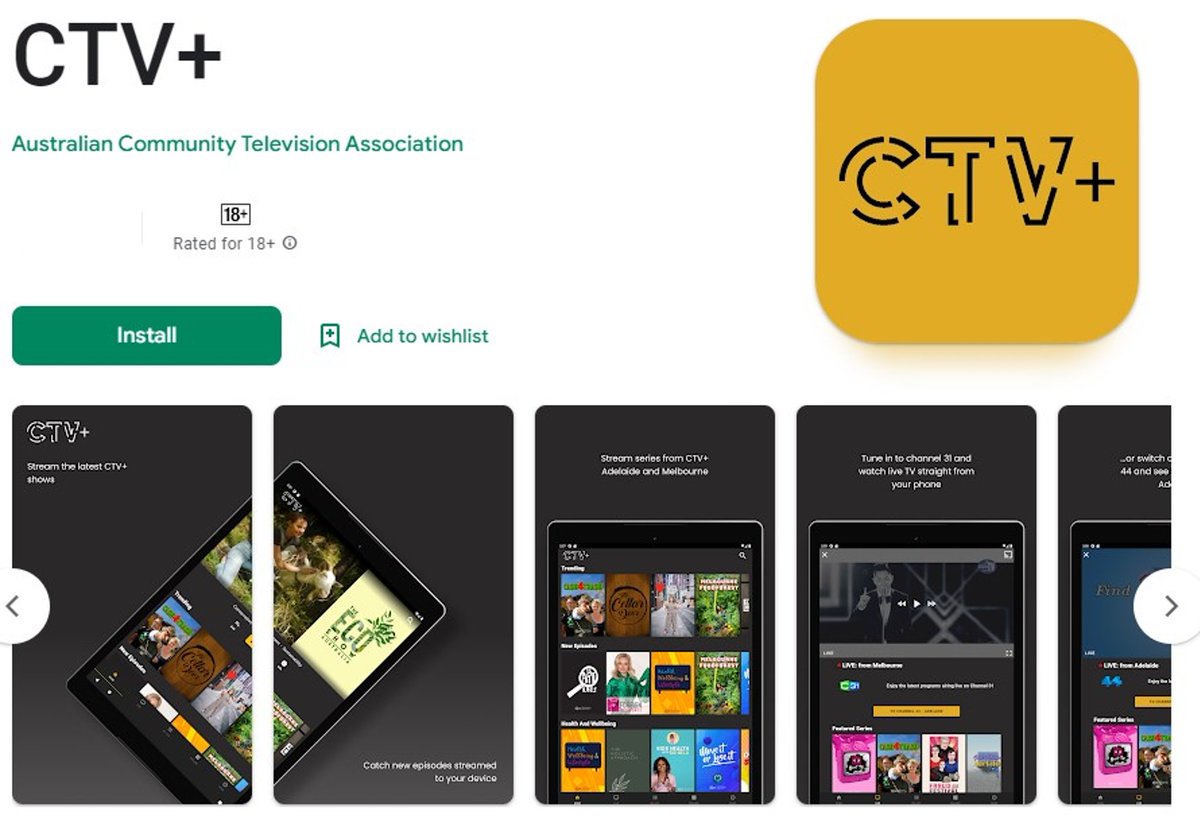 C31Melbourne's tweet photo. Have you downloaded the CTV+ app yet?
No excuses as CTV+ is now also available for Android users.
Head to the Google Play Store https://t.co/AdnXcLSMsc and Watch Different
#CTVPlus #WatchDifferent https://t.co/8HKYv4HmO4