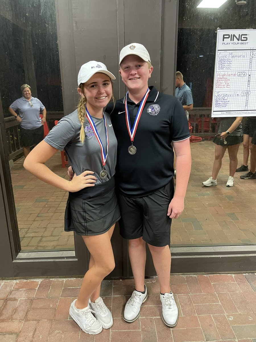 Mascoutah Indians Boys Golf (@mhsindians_golf) on Twitter photo Great night at the MVC Coed Challenge! The Indians boys and girls were 2nd overall as a team and the duo of <a href="/jacob_florek/">Jacob Florek</a> and <a href="/sophflorek10/">Sophia Florek</a> were champions with a round of -12 under par 60! Also, congrats to Regan Masterson on her hole-in-one tonight! #GoIndians <a href="/MHS19_ATHLETICS/">Mascoutah Athletics</a> Great night at the MVC Coed Challenge! The Indians boys and girls were 2nd overall as a team and the duo of <a href="/jacob_florek/">Jacob Florek</a> and <a href="/sophflorek10/">Sophia Florek</a> were champions with a round of -12 under par 60! Also, congrats to Regan Masterson on her hole-in-one tonight! #GoIndians <a href="/MHS19_ATHLETICS/">Mascoutah Athletics</a>