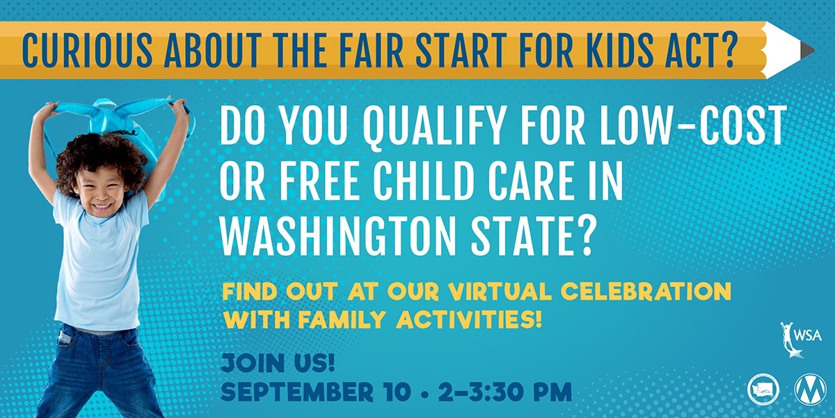 Do you want to learn more about the historic Fair Start for Kids Act and what it means for lowering childcare costs for families? Join us on September 10th from 2:00-3:30pm for a celebration of this bill and to learn more about it! RSVP here: mobilize.us/momsrising/eve…