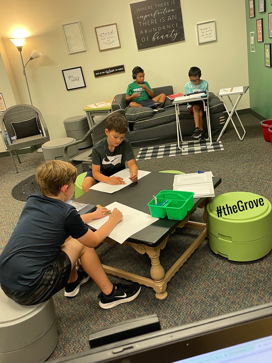timmyGTI's tweet photo. L💚VE #alternativelearningenvironment &amp; #flexibleseating for my @WGESdragons learners! If you can move it… you can move it #theGrove #InspiringExcellence @Carrollisd https://t.co/FP2WdzU7M5