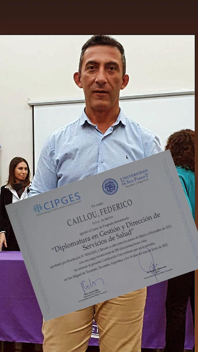 drcaillou's tweet photo. Gracias a todos por el apoyo para continuar en mi formación. 

#liderazgo #comunicacion
#gestion #Recursoshumanos
#Diplomado #Tucuman

@usptuc https://t.co/qoFwNKUIJF