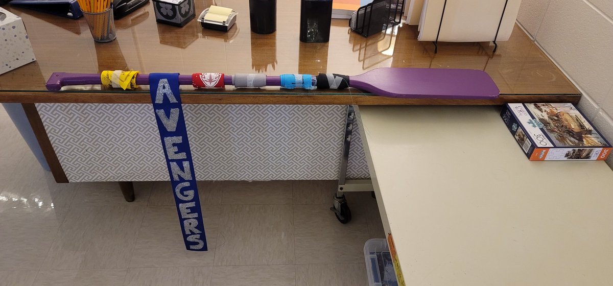 helmrandall95's tweet photo. And just like that, the #Avengers are back to back winners of the first spirit stick of the year! @cmslakers @ENelson326 Shout-out to @amyatler_cms for a day of friendly competition! #cmsrocks #itsagreatdaytobealaker https://t.co/59DlmfzTLm