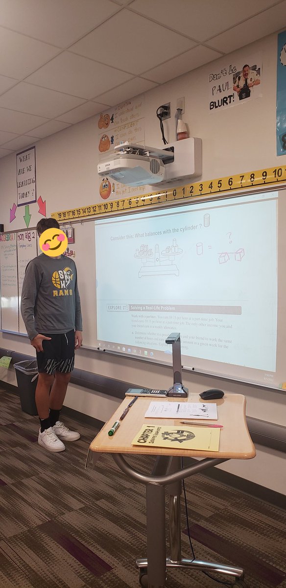 Day 4: we spent the last day before this long break completing Math tasks and justifying reasoning. 
Reading, Writing, Speaking, and listening to math
#Teach180 #mtbos