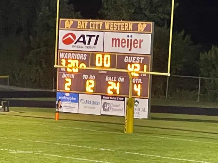 YOUR <a href="/BRPanthersFB/">Nick Maksimchuk</a> upset <a href="/BCJohnGlenn_FB/">John Glenn Football</a> this evening to bring their record to 2 - 0!

Let's Go #Panthers!