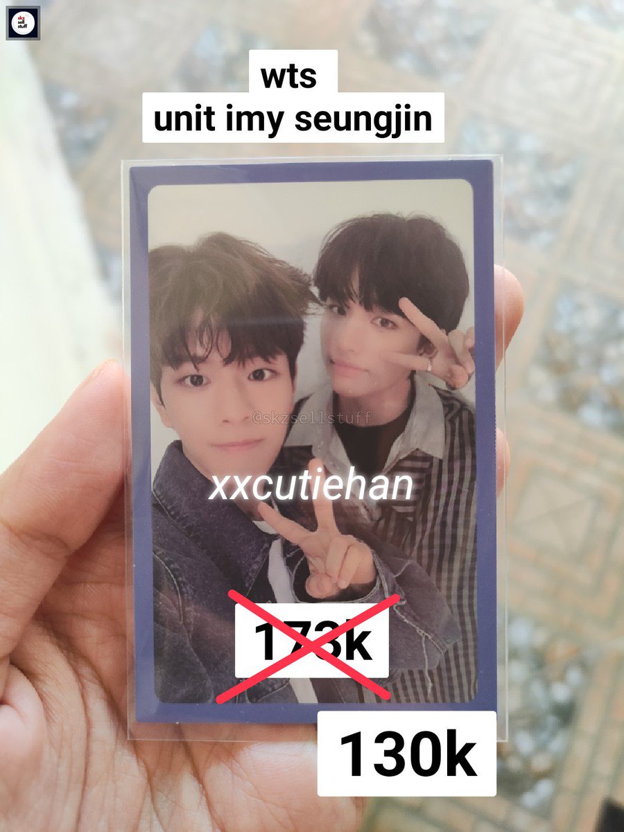 skzsellstuff's tweet photo. sss! wts imy seungjin (seungmin-hyunjin) 130k yuk beli yuk bisa keep event @ xxcutiehan(⁠ ⁠◜⁠‿⁠◝⁠ ⁠)⁠♡ https://t.co/8MPg6XQNDY