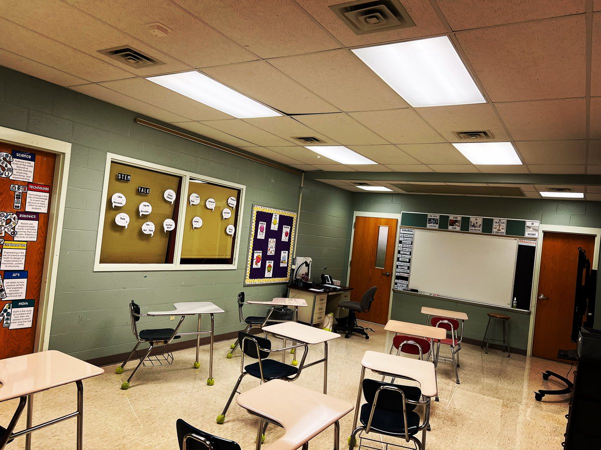 The STEAM Lab at Campus A is up and running! It’s off to a great start, and I can’t wait to fill it with students! #steamteacher #teched #StemEducation #stemteacher #stem