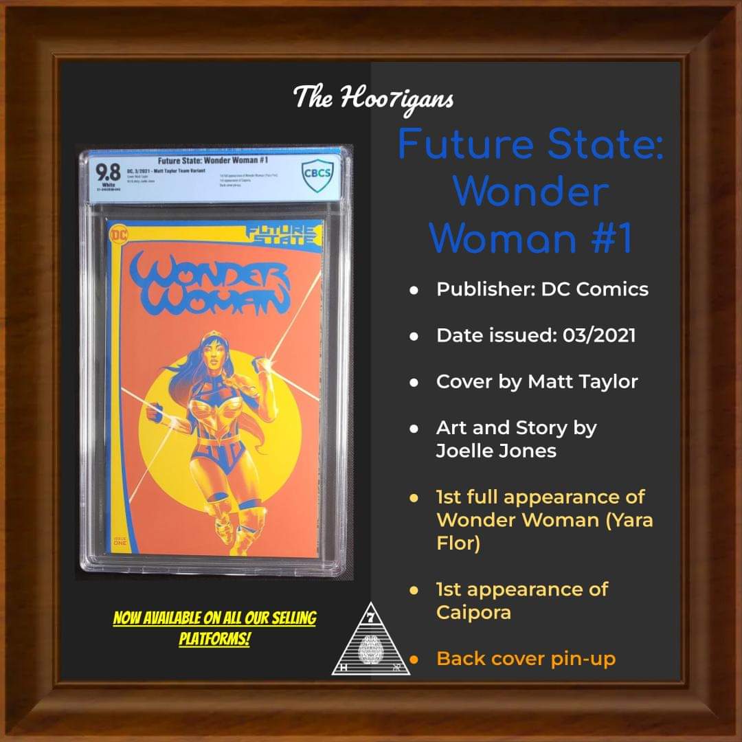 TheHoo7igans's tweet photo. 💫 FUTURE STATE: WONDER WOMAN # 1 CBCS 9.8 🦸‍♀️
 
💥eBay https://t.co/TVzWAcwdj3
 
💥 Mercari https://t.co/M7blgx4zDl
 
💥Etsy https://t.co/Of5GhhYibm
 
#TheHoo7igans #comicbooks #gradedcomics #comics #comiccollector #comicsforsale #superhero #wonderwoman #yaraflor #dccomics #pinup https://t.co/rneaee0fop