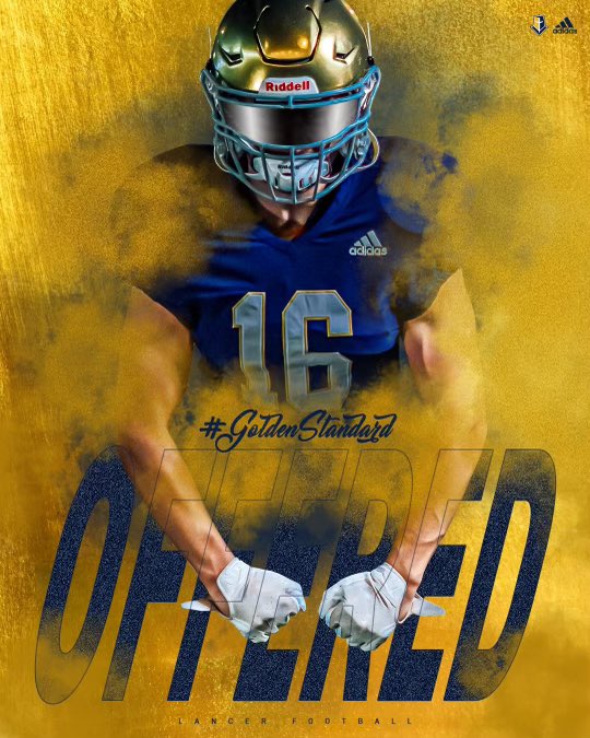JaydenJones2023's tweet photo. After a great conversation with @CoachWiebelhaus I’m blessed to say that I have received an offer from @MMULancersFB 🙏🏾 https://t.co/7luw7cHOQ1
