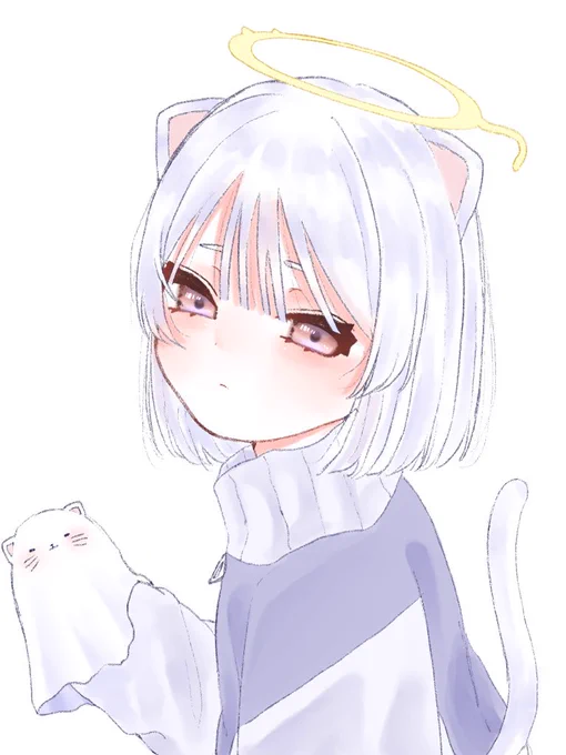 過去絵なんですけど良かったらうちの子…… 