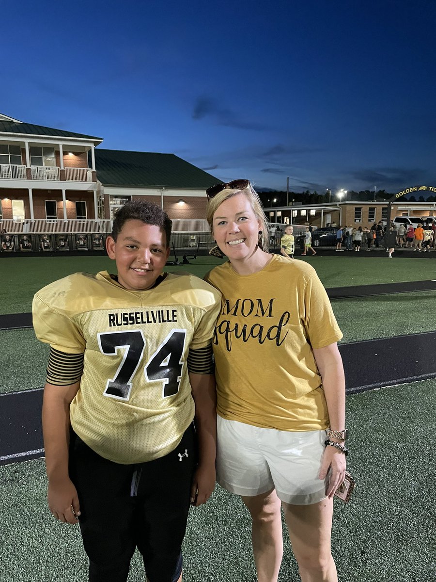 jillWbonds's tweet photo. I’m officially a football mom now. Let the fun begin… https://t.co/KlRB455Lon