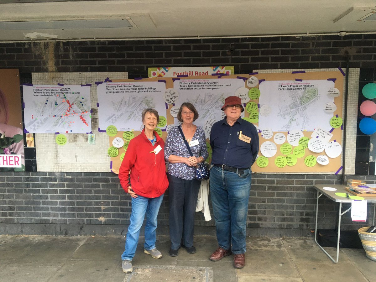 Yesterday, our 3rd street engagement day took place on Wall Terrace! <a href="/ImaginePlaces/">IMAGINE.PLACES</a> #designcode #StationQuarter #neighbourhoodplanning #FinsburyPark #stroudgreen #n4 #hackney #islington #haringey #neighborhoodforum #planning #BetterTogether #future #towncentre #peopleviewsmatters
