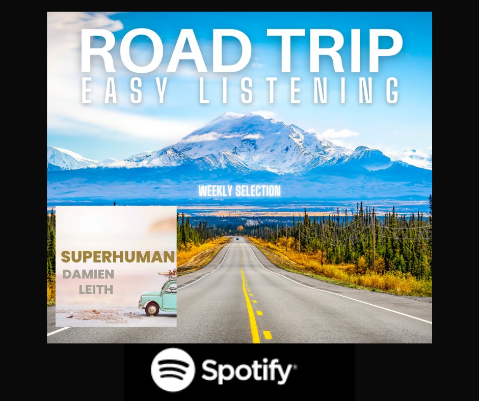 Thanks for the playlist add - @StarburstRecs👌 I'll need this for my drive to Wagga tomorrow!  Listen to playlist here: ttps://open.spotify.com/playlist/3sYTgbU93Cxq1Pvs2uOgdd?si=2017a3feccbf4f0e

#roadtrip #easylistening #superhuman #spotify