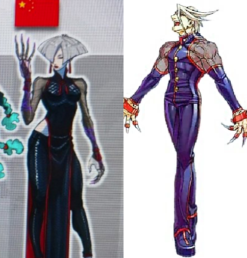 jea_rum's tweet photo. Has anyone made this comparison yet? #SF6 #streetfighter6 #kurow #rivalschools @maximilian_ @JWonggg @MattMcMuscles https://t.co/fJP6RrlpTF