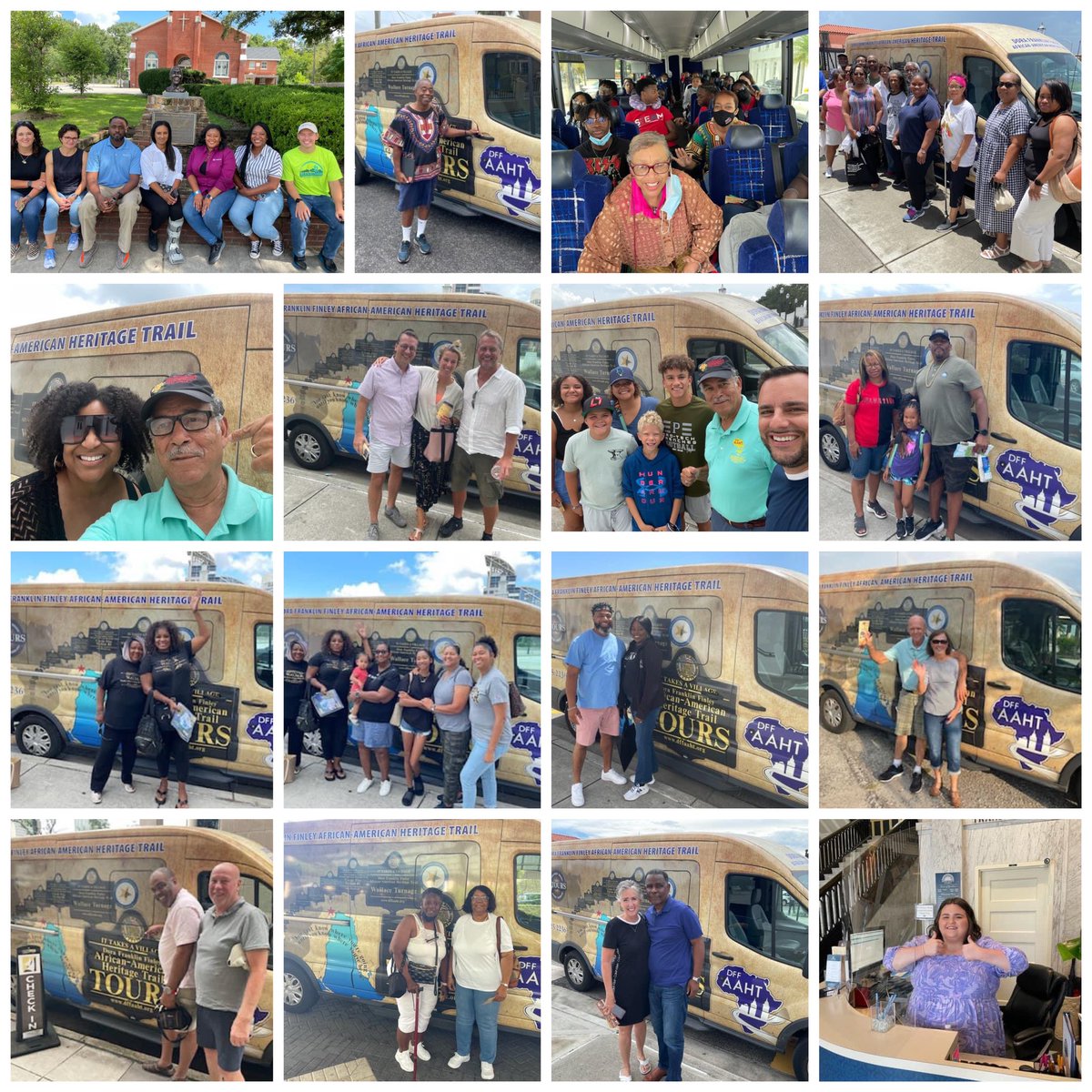 August…what a month!! We have been on the go and it’s all thanks to you! 
Our guests are local, they are international &amp; they come from across the US to learn more about the historic contributions so many African Americans have made in Mobile. 
Book your tour: (251) 725-2236