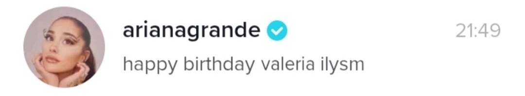 valeria_steff's tweet photo. Ari me felicitó!!! https://t.co/2XLwmERWNV