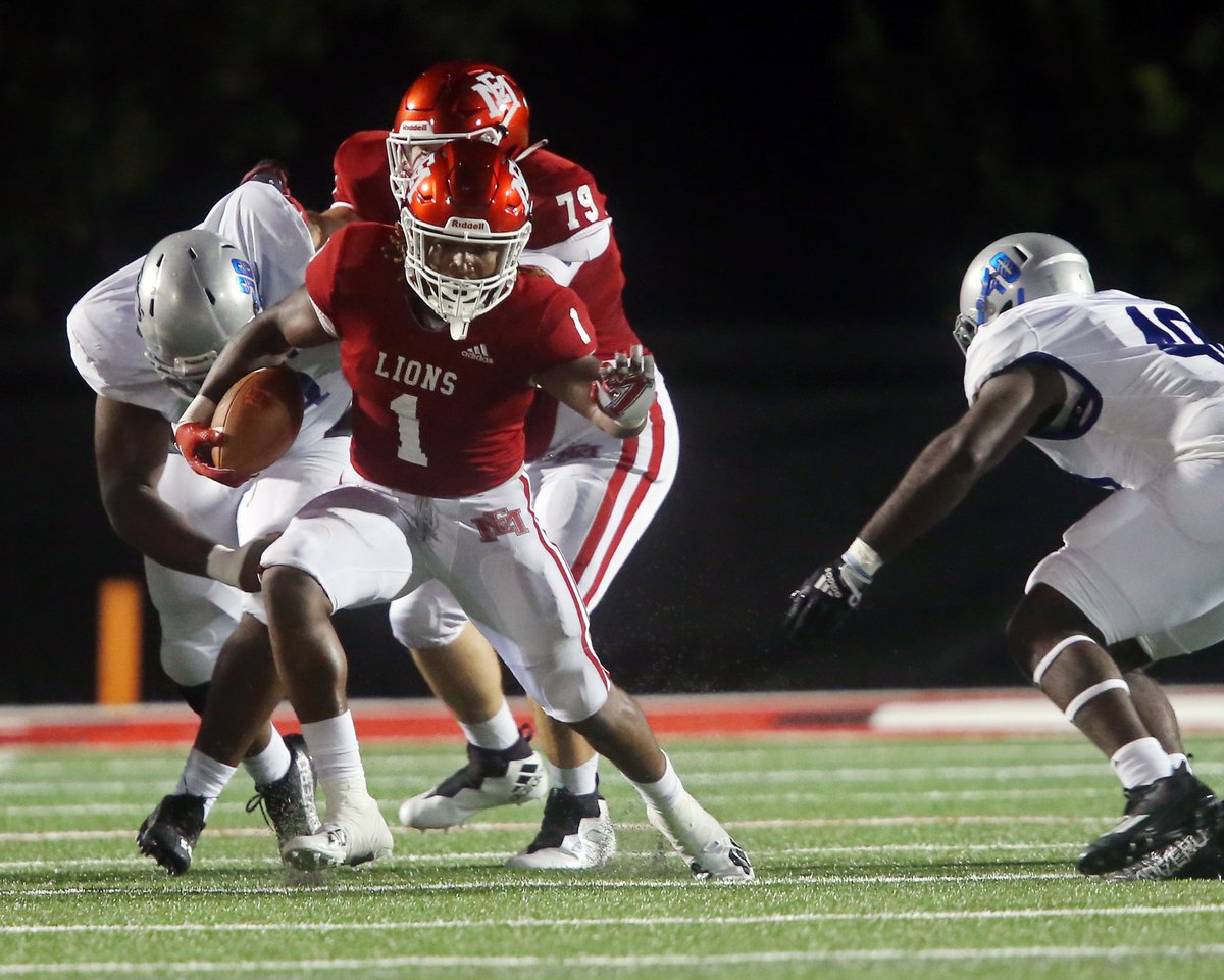 LIONS WIN! EMCC starts the season with a W. EMCC 38, Co-Lin 0.That's the 24th shutout in the Stephens era. Coach, postgame: we had some attitude adjustments at halftime...look in the mirror, and that's the person that is going to turn it around." Next up: at Jones College. #PR1DE