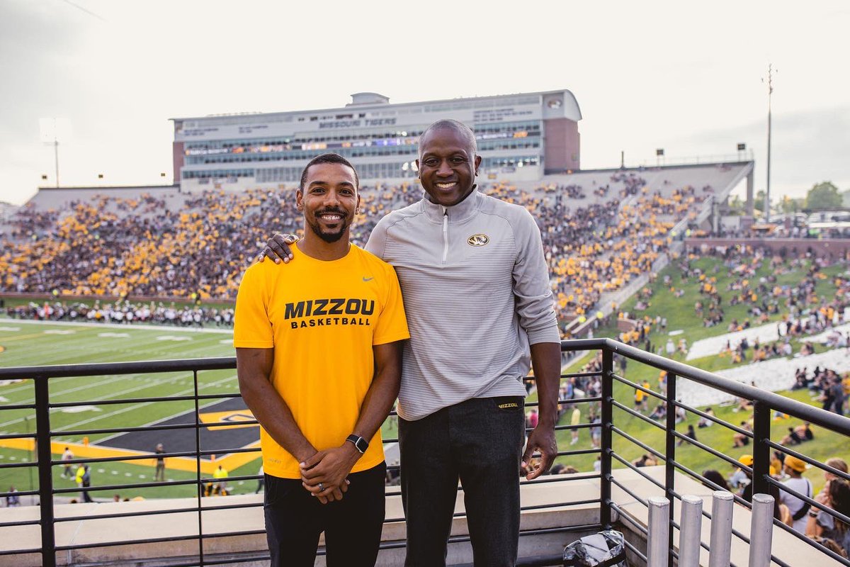 🗣 M-I-Z @coachdgates and @philpressey made their Big Mo debut in tonight’s @MizzouFootball opener!